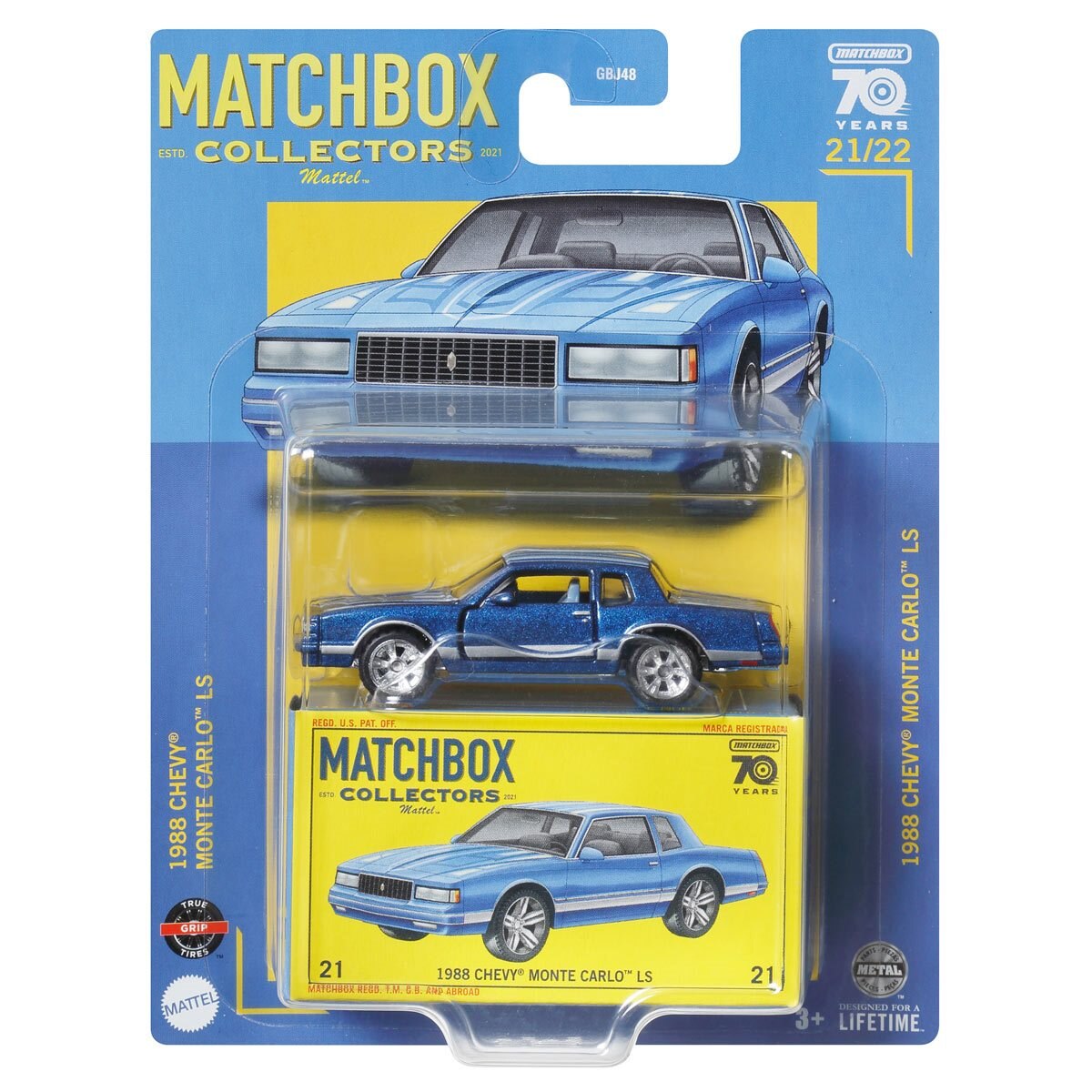 Matchbox de colectie Premium 1:64 - 1988 Chevy Monte Carlo LS / 1