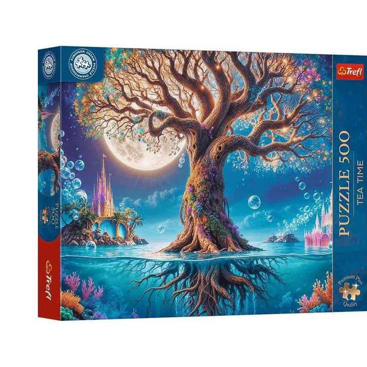 Puzzle 500 piese - Trefl Premium Plus Tea Time - Copacul Magic