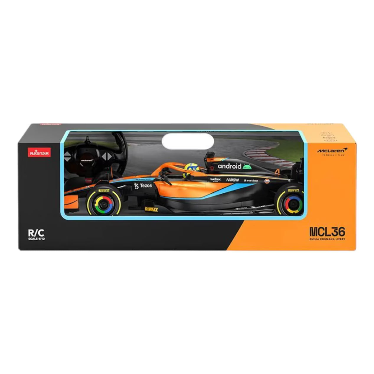 Masinuta cu telecomanda 1:18 - McLaren F1 MCL36 / 3