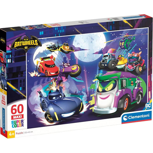 Puzzle 60 Piese - Batwheels