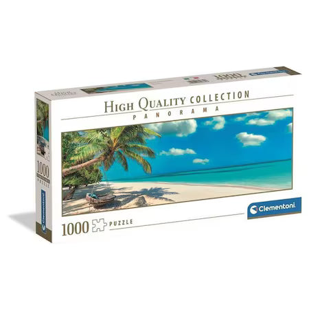 Puzzle Compact 1000 Piese Panorama - Swinging By The Ocean / 6