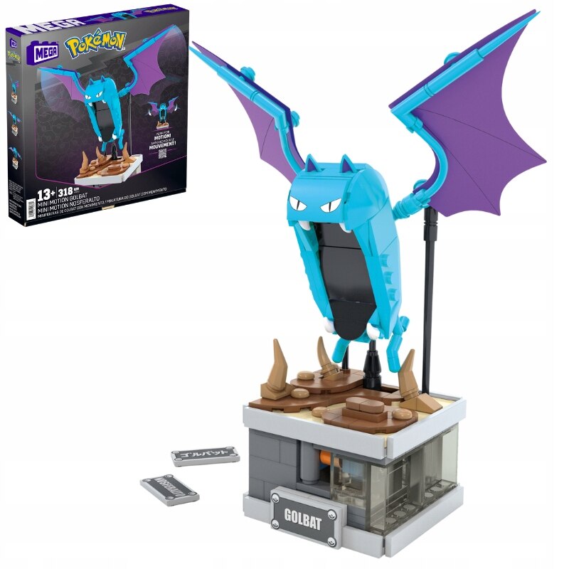 Mega Construx Pokemon Mini Motion Golbat