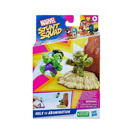 Set 2 figurine Marvel Stunt Squad - Hulk vs Abomination / 2