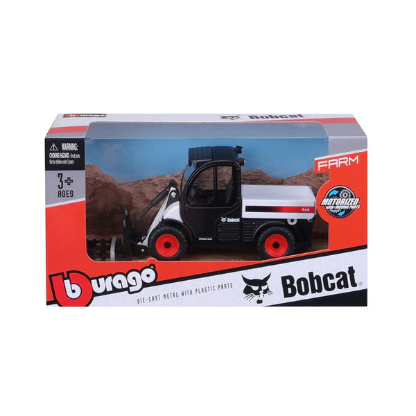 Macheta Bburago Stivuitor Bobcat Toolcat 5600 , 1:50 / 3
