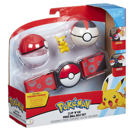Pokemon - Clip'N'Go Belt Set - Pikachu
