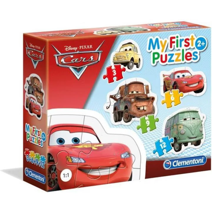 My First Puzzles 3-6-9-12 - Cars