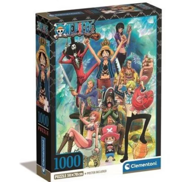 Puzzle Compact 1000 Piese - One Piece (model 3) / 6