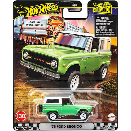 Hot Wheels Masinuta Premium Boulevard 1:64  - 75 Ford Bronco