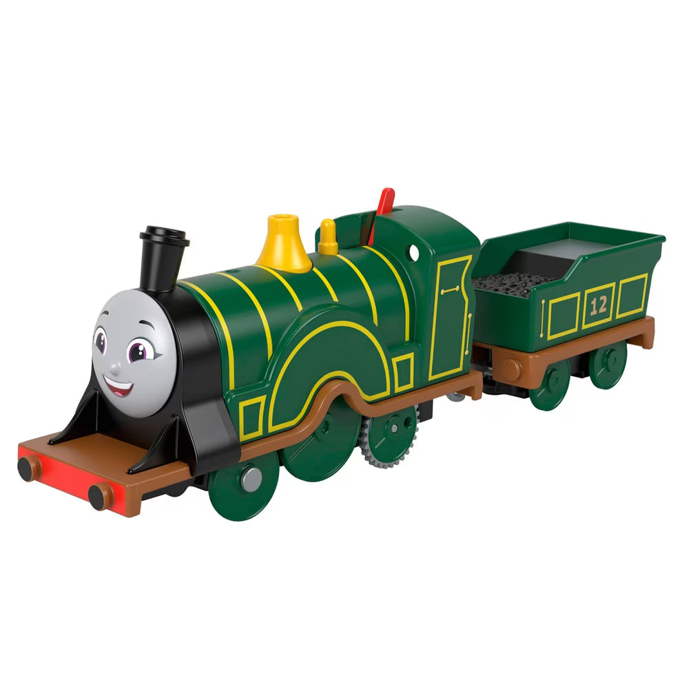 Mattel  Locomotiva motorizata Thomas si prietenii: Emily cu vagon