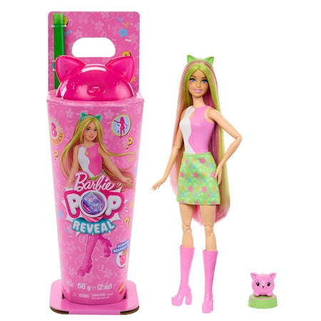 Papusa Barbie Pop Reveal  Shake Series - Pisicuta