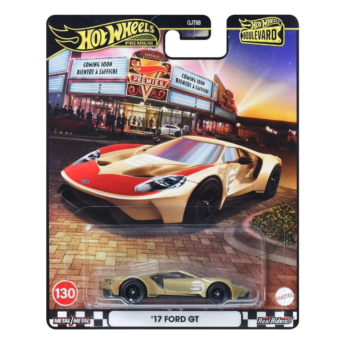 Hot Wheels Premium Boulevard 2017 Ford GT