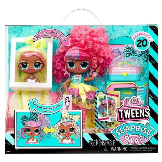 Papusa LOL Surprise Swap Tweens - Curls 2 Crimps Cora / 1