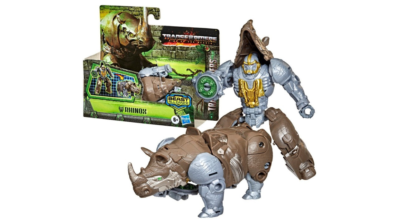 Robot Transformers Rise Of The Beasts Rhinox 10 cm / 8