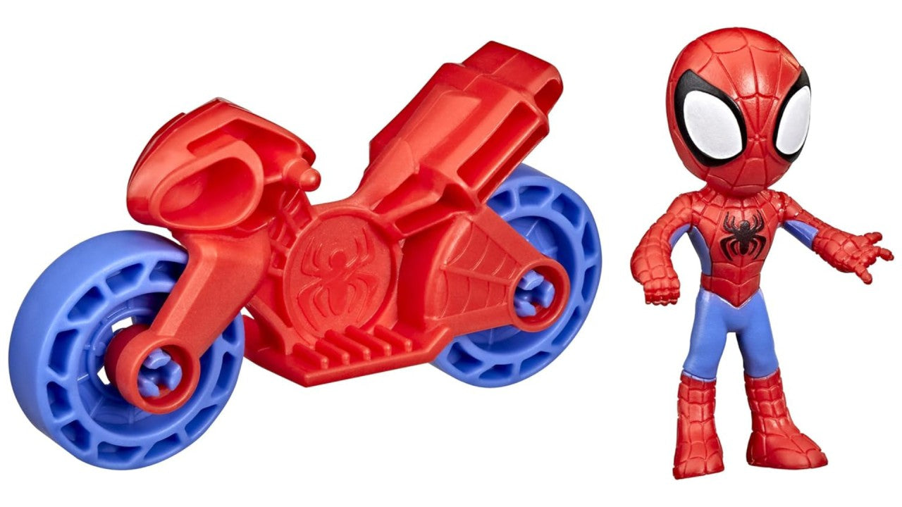 Set motocicleta si figurina Spidey, 6 cm / 2