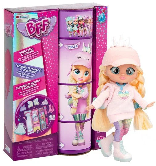 Cry Babies Best Friends Forever - Papusa Stella, 20 cm / 6