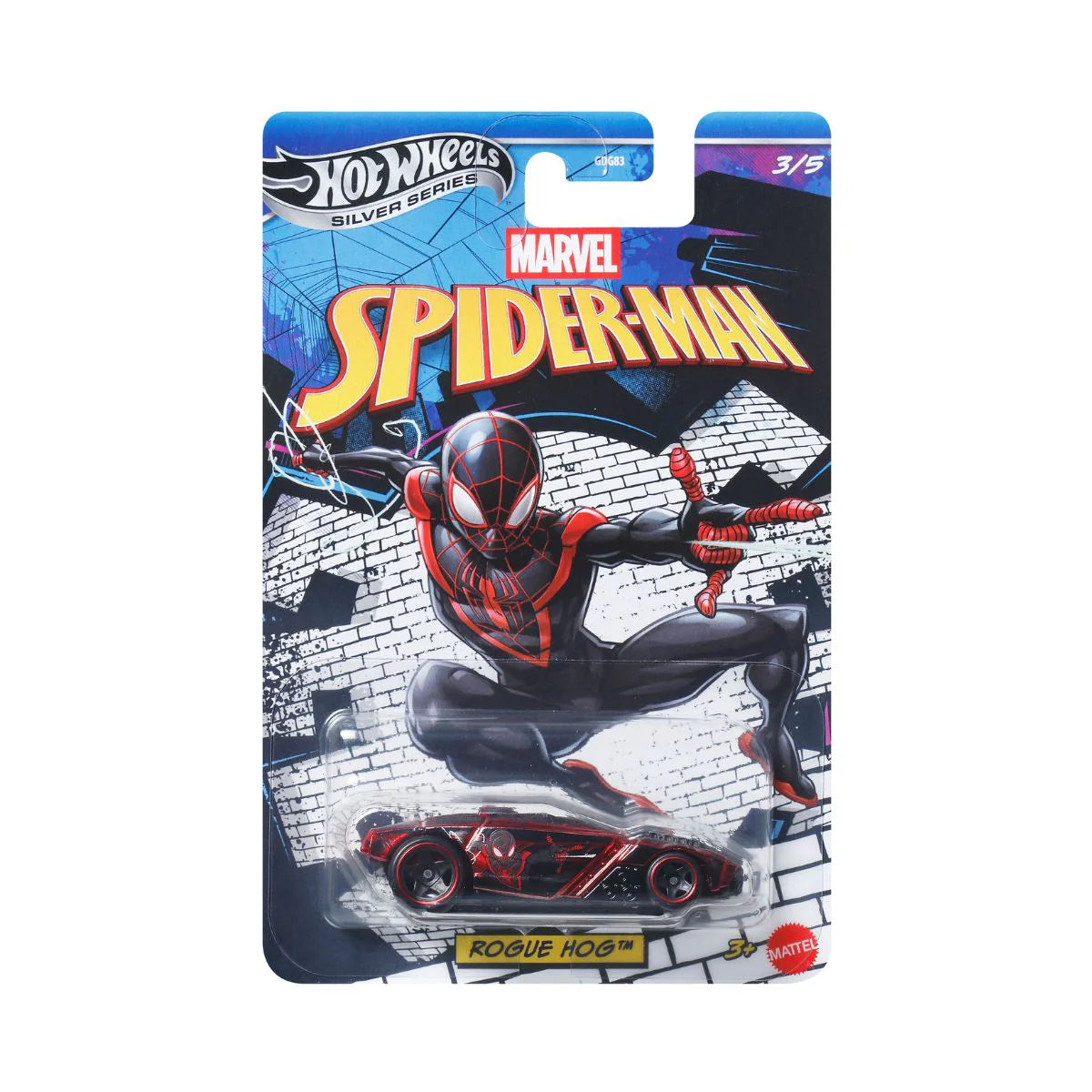 Hot Wheels Silver Series Marvel Spider-Man Rogue Hog