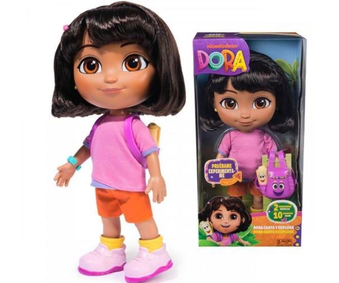 Papusa Interactiva Dora, 30 cm - Sing & Explore