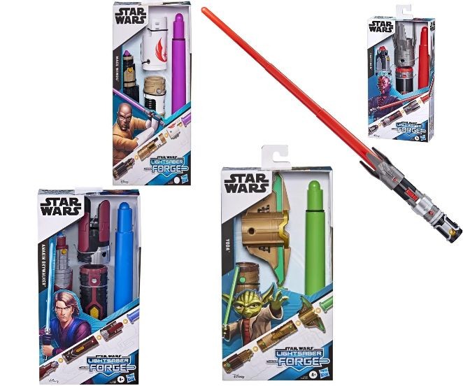 Star Wars Sabie Cu Lumini Lightsaber Forge - Asst. / 6