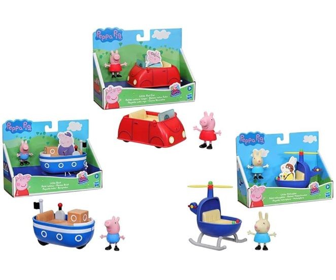Set figurina si vehicul Peppa Pig, asst. / 3