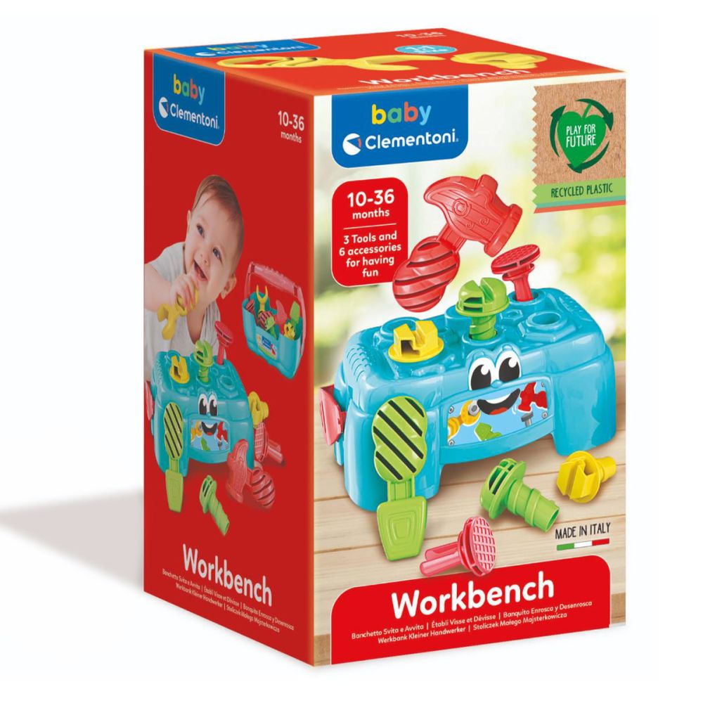 Workbench - Banc De Lucru cu 3 Unelte + 6 accesorii / 6