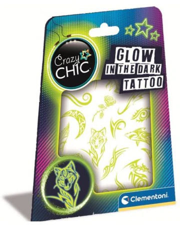 Crazy Chic - Glow In The Dark Tattoo - Tatuaje Fosforescente / 24