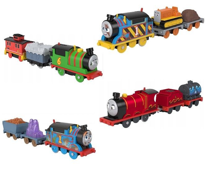 Thomas Track Master - Locomotiva +  2 vagoane / 9