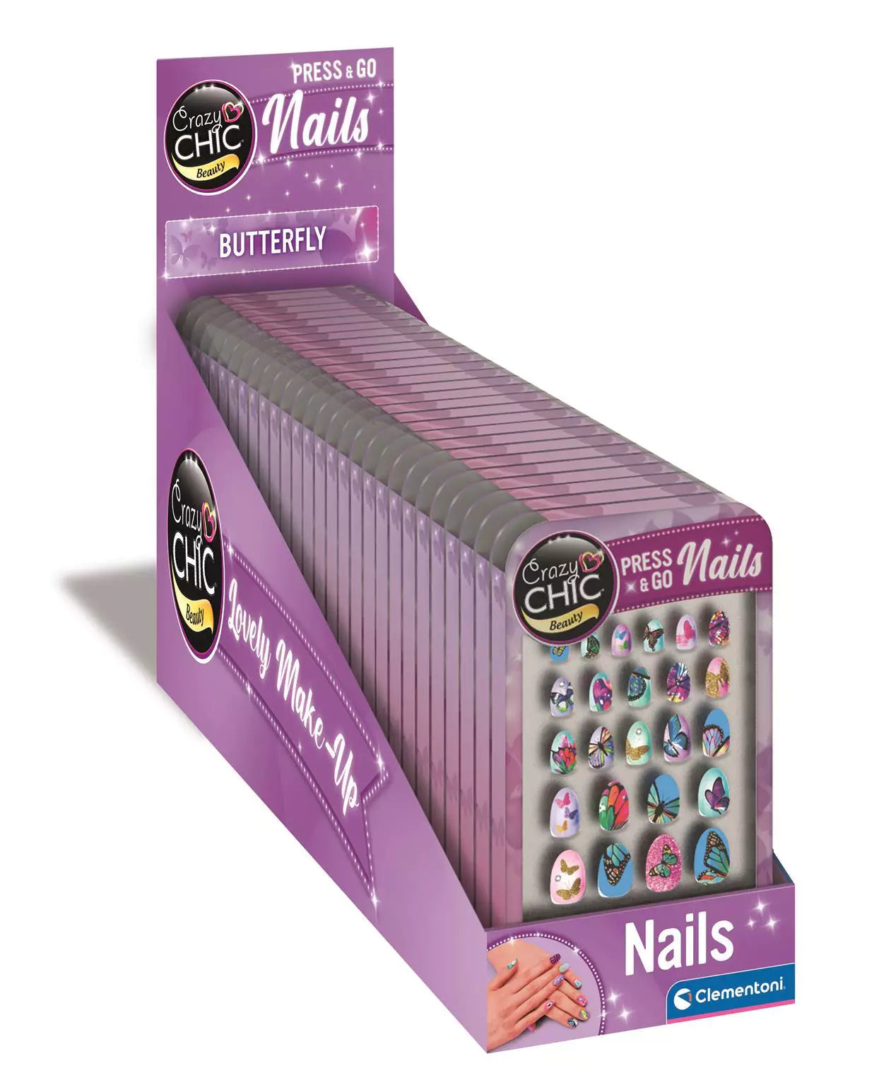 Press & Go Nails - Butterfly / 22