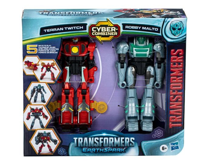 Transformers Earthspark Set 2 Terran Twitch & Robby Malto / 4