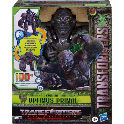 Transformers Rise of the Beasts Optimus Primal Animatronic / 2