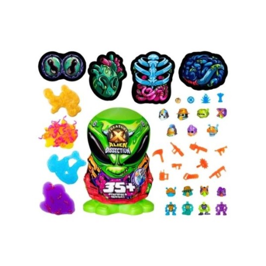 Treasure X Alien Disection , 35 surprize / 1