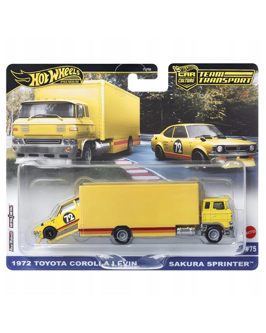 Team Transport -1972 Toyota Corolla Levin & Sakura Sprinter / 1