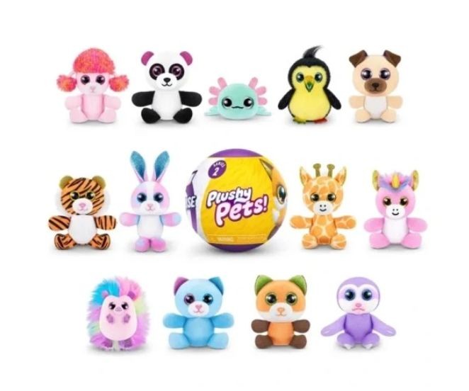 Figurina 5 Surprise - Plushy Pets, seria 2 / 32