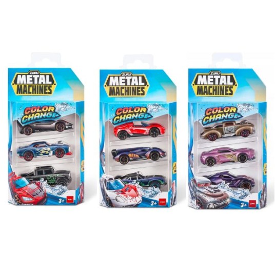 Zuru Set 3 masinute metalice color change / 6